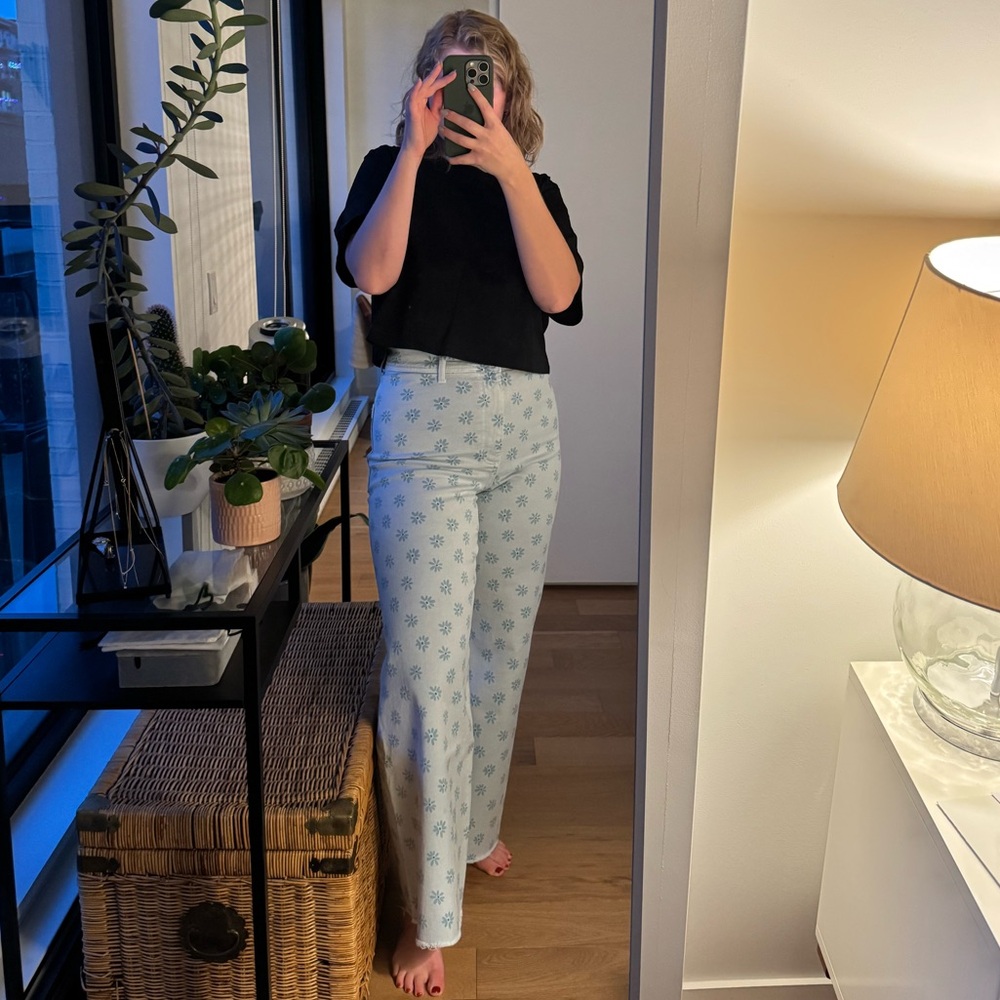 Zara Marine Straight Jeans